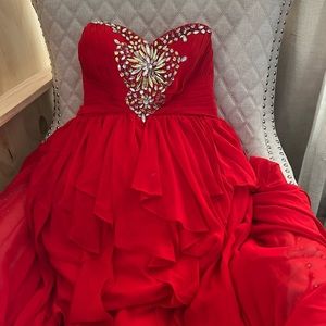 Prom Red Dress